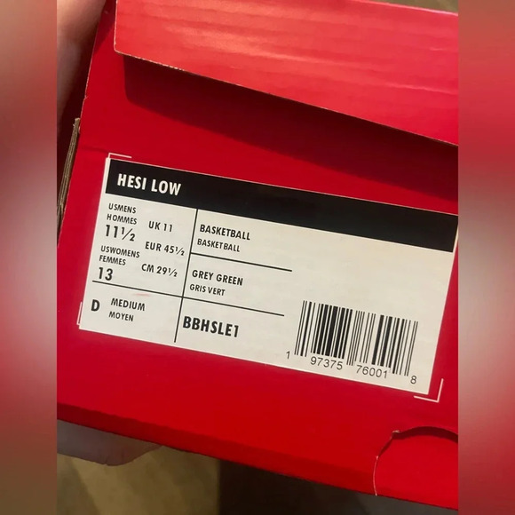 New Balance Basketball Shoes (Hesi Lows) - Picture 5 of 6